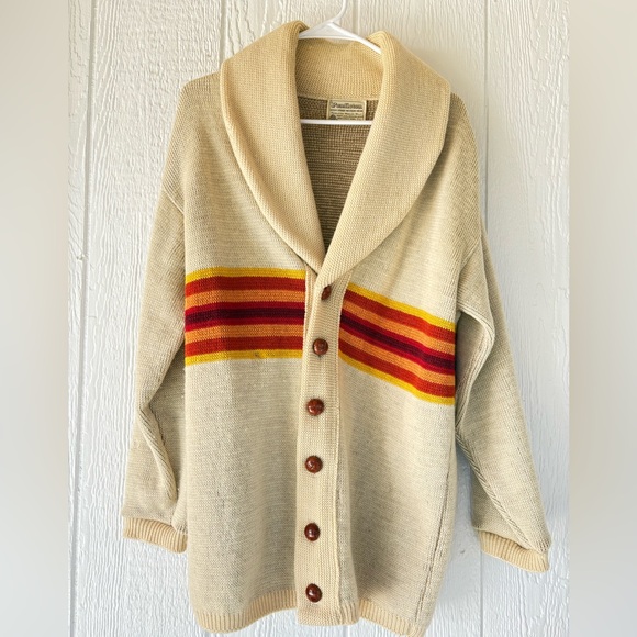Pendleton Sweaters - Pendleton Vintage 70s Chief Joesph Cardigan 100 %Virgin Wool